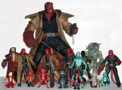 The Complete Mezo Hellboy Line  Click for a Larger Image