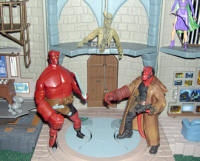 Dark Horse Hellboy and Movie Hellboy  Click for a Larger Image