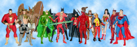 Holy Alex Ross Poster, Batman  All the KINGDOM COME Figures to Date!
